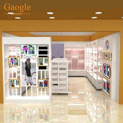 high quality clothing showcase kids clothing store interior design garment shop decoration furniture