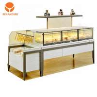 Shopping Mall Bakery Display Racks Wholesale Shop Design/Wooden Display Cabinet For Breads