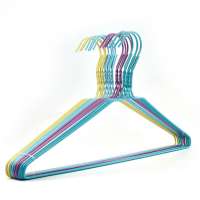 10 Piece for 1 Batch Colorful Plastic Hangers for Clothes Hanging Display Retail Shop Fixture